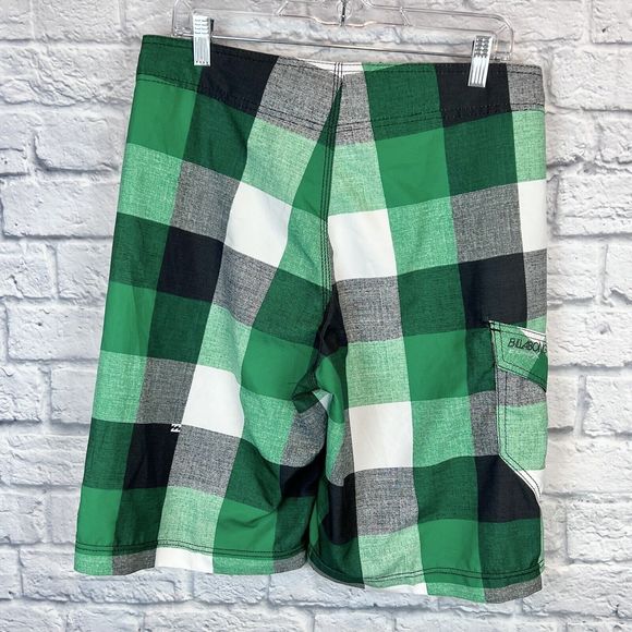 Billabong Platinum Men Water Boardshorts‎ Px4 Hydrostretch Check Squares Size 32 - Picture 3 of 8